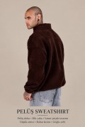 Erkek Pelüş Sweatshirt