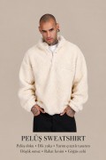 Erkek Pelüş Sweatshirt