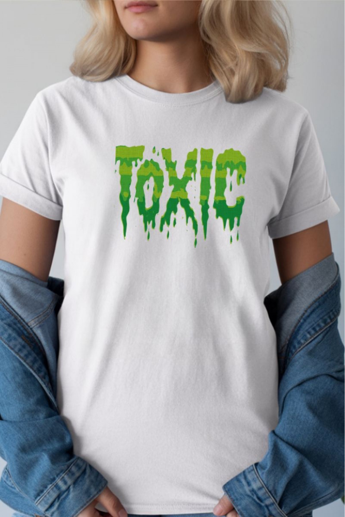 Unisex Oversize Baskılı T-Shirt  Pamuklu Süprem Kumaş Bisiklet Yakalı Kısa Kollu