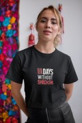 Unisex Erkek/Kadın Özel Baskılı Modern Fit %100 Pamuk Bisiklet Yaka T-Shirt