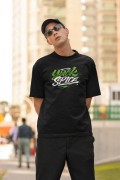 ERKEK Özel Baskılı Modern Fit %100 Pamuk Bisiklet Yaka T-Shirt