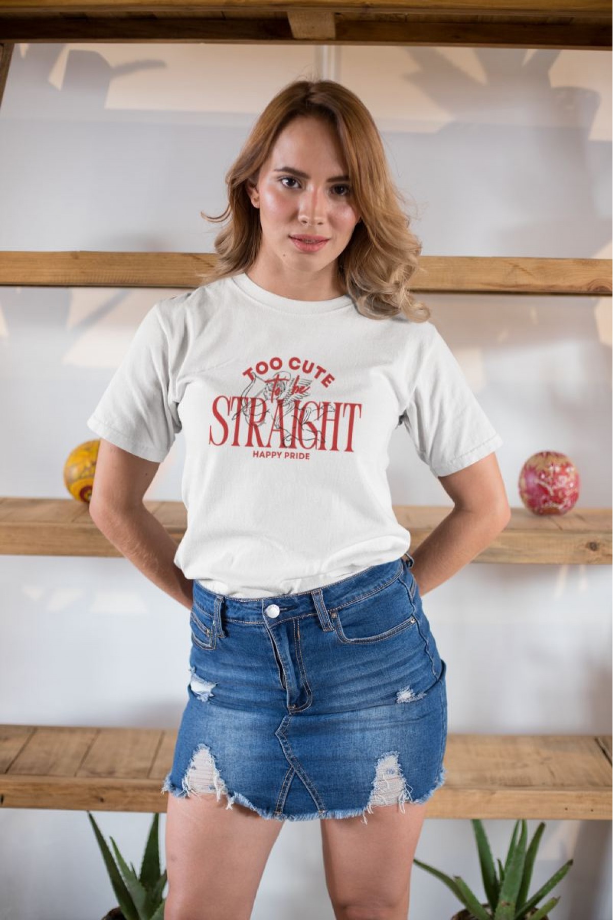 Kadın Özel Baskılı Modern Fit %100 Pamuk Bisiklet Yaka T-Shirt