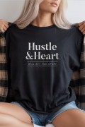Unisex Oversize 24/1  Süprem Kumaş Penye Baskılı Tişört Pamuklu Ribanalı Bisiklet Yaka Kısa Kollu