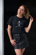Unisex Erkek/Kadın Özel Baskılı Modern Fit %100 Pamuk Bisiklet Yaka T-Shirt