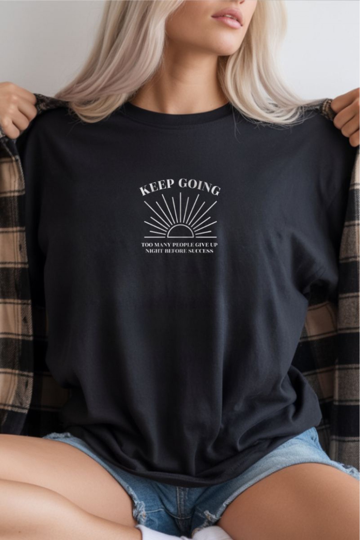 Unisex Oversize 24/1  Süprem Kumaş Penye Baskılı Tişört Pamuklu Ribanalı Bisiklet Yaka Kısa Kollu