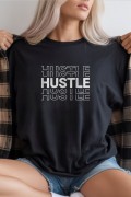 Unisex Oversize 24/1  Süprem Kumaş Penye Baskılı Tişört Pamuklu Ribanalı Bisiklet Yaka Kısa Kollu