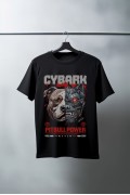Unisex Oversize 24/1 Penye DTF Baskılı Tişört - DTF120