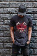 Unisex Oversize 24/1 Penye DTF Baskılı Tişört - DTF128