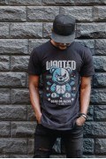 Unisex Oversize 24/1 Penye DTF Baskılı Tişört - DTF131