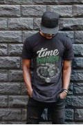 Unisex Oversize 24/1 Penye DTF Baskılı Tişört - DTF133
