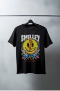 Unisex Oversize 24/1 Penye DTF Baskılı Tişört - DTF157