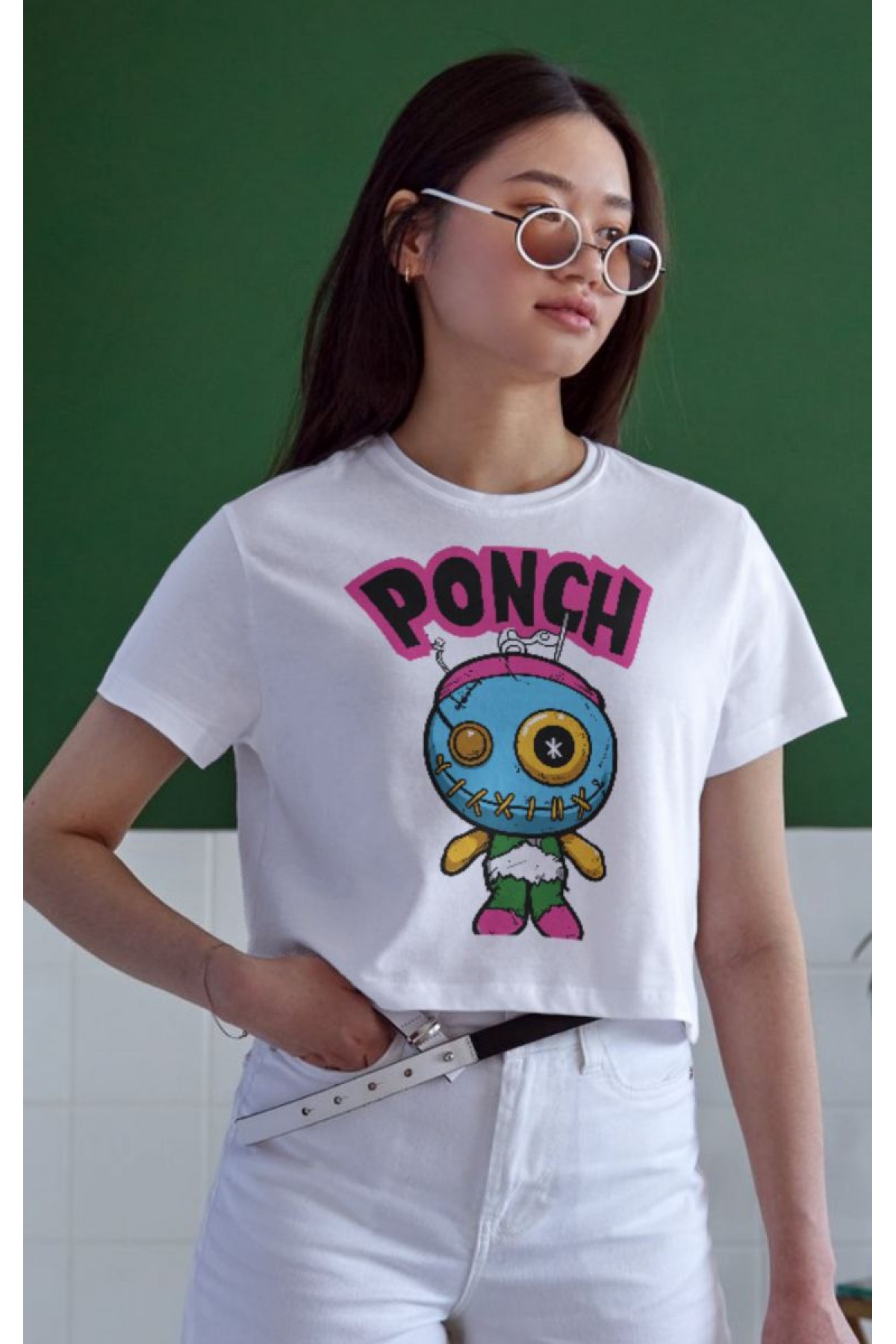 Unisex Oversize 24/1 Penye DTF Baskılı Tişört - DTF167