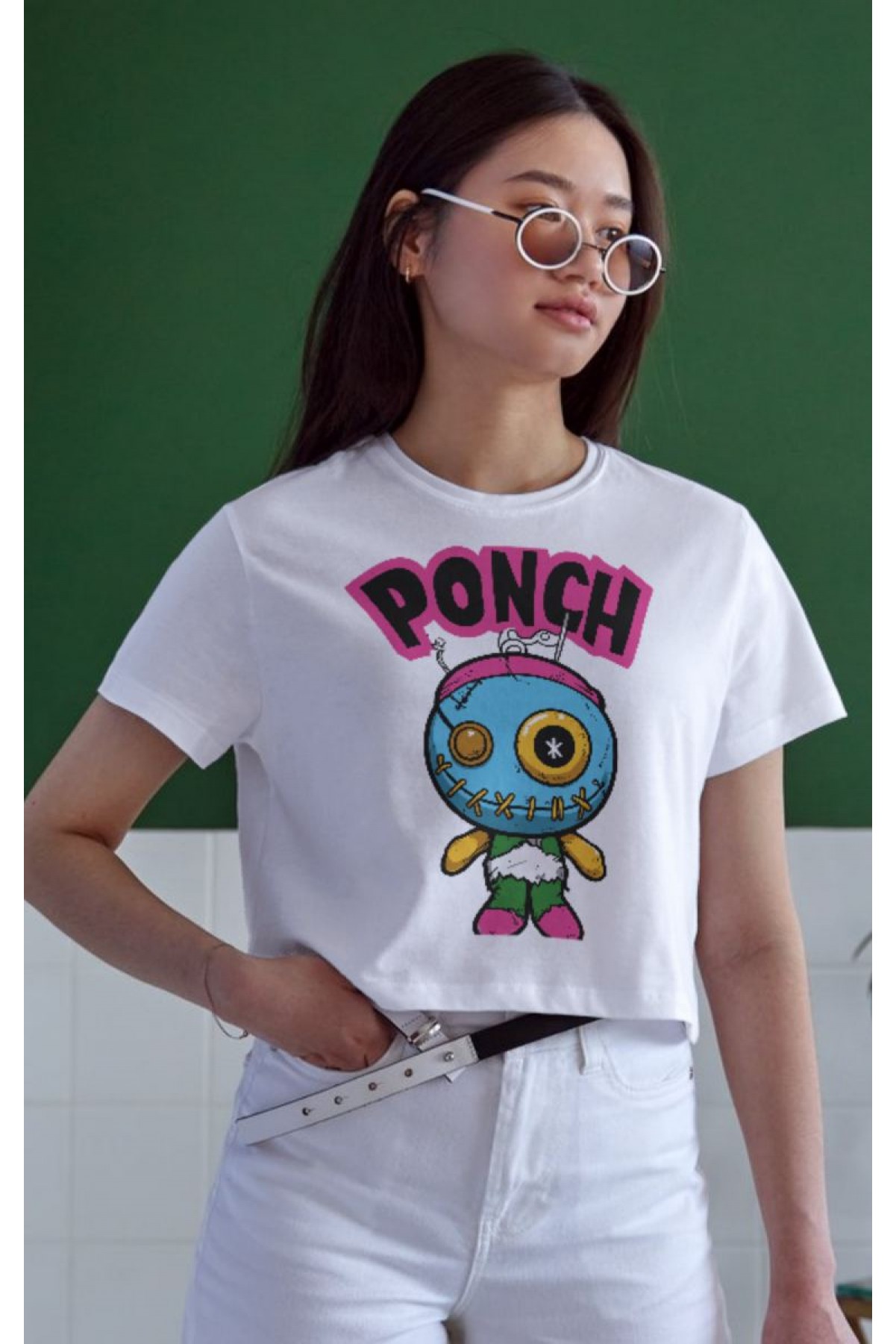 Unisex Oversize 24/1 Penye DTF Baskılı Tişört - DTF167