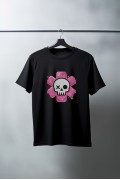 Unisex Oversize 24/1 Penye DTF Baskılı Tişört - DTF185