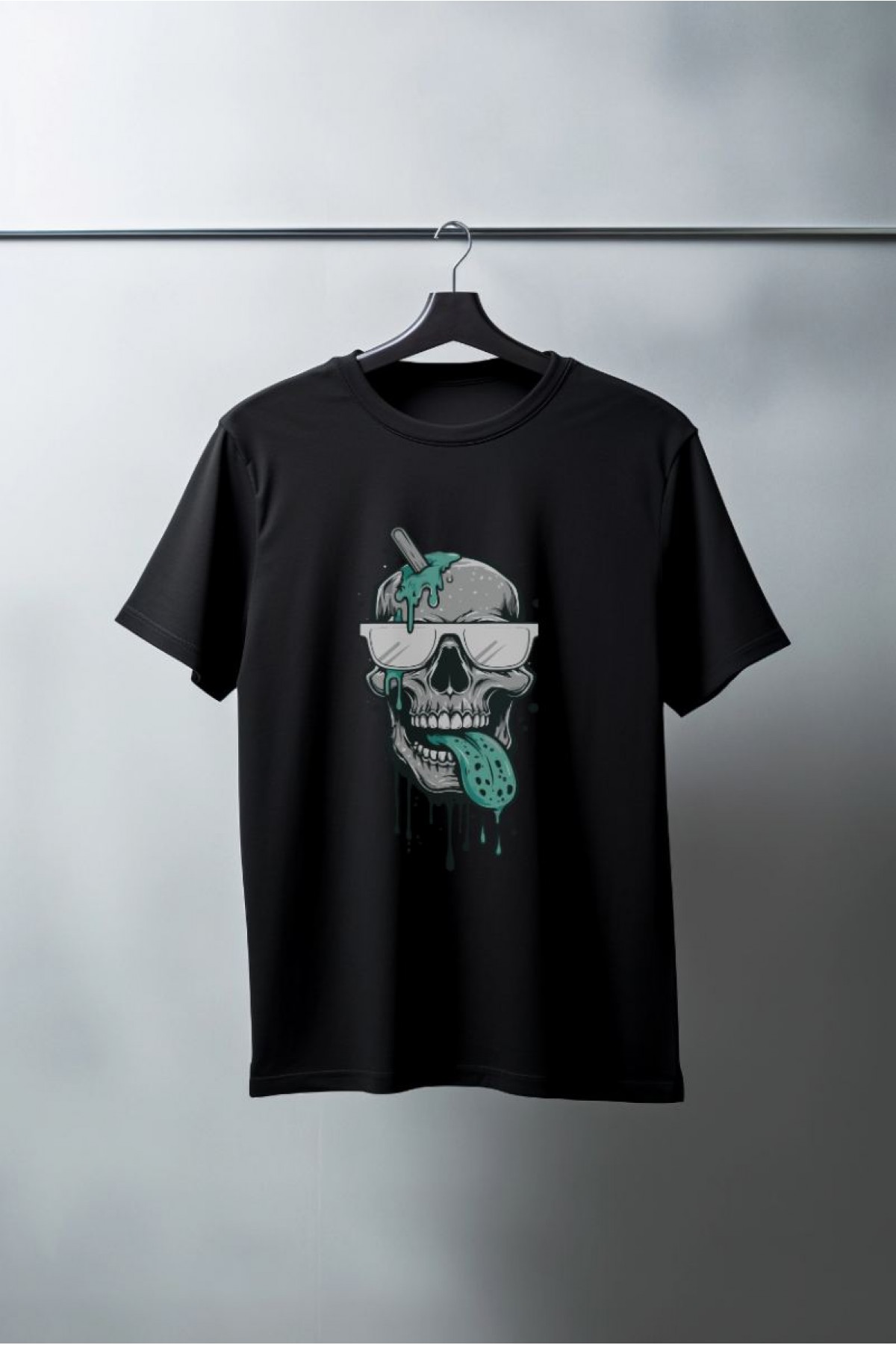 Unisex Oversize 24/1 Penye DTF Baskılı Tişört - DTF188
