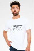 Unisex Oversize 24/1 Penye DTF Baskılı Tişört - DTF196