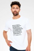 Unisex Oversize 24/1 Penye DTF Baskılı Tişört - DTF205