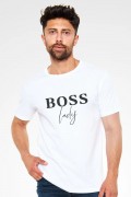 Unisex Oversize 24/1 Penye DTF Baskılı Tişört - DTF209