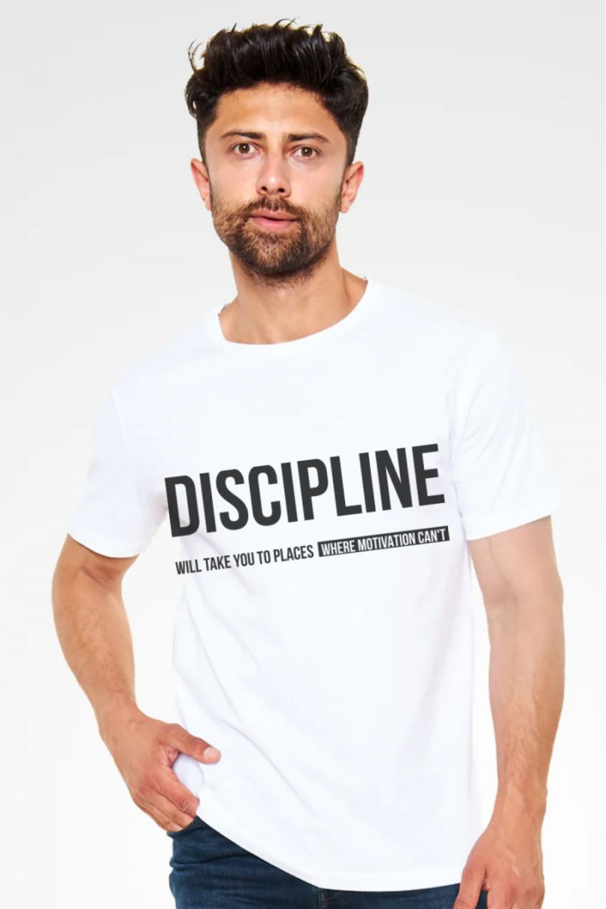 Unisex Oversize 24/1 Penye DTF Baskılı Tişört - DTF219