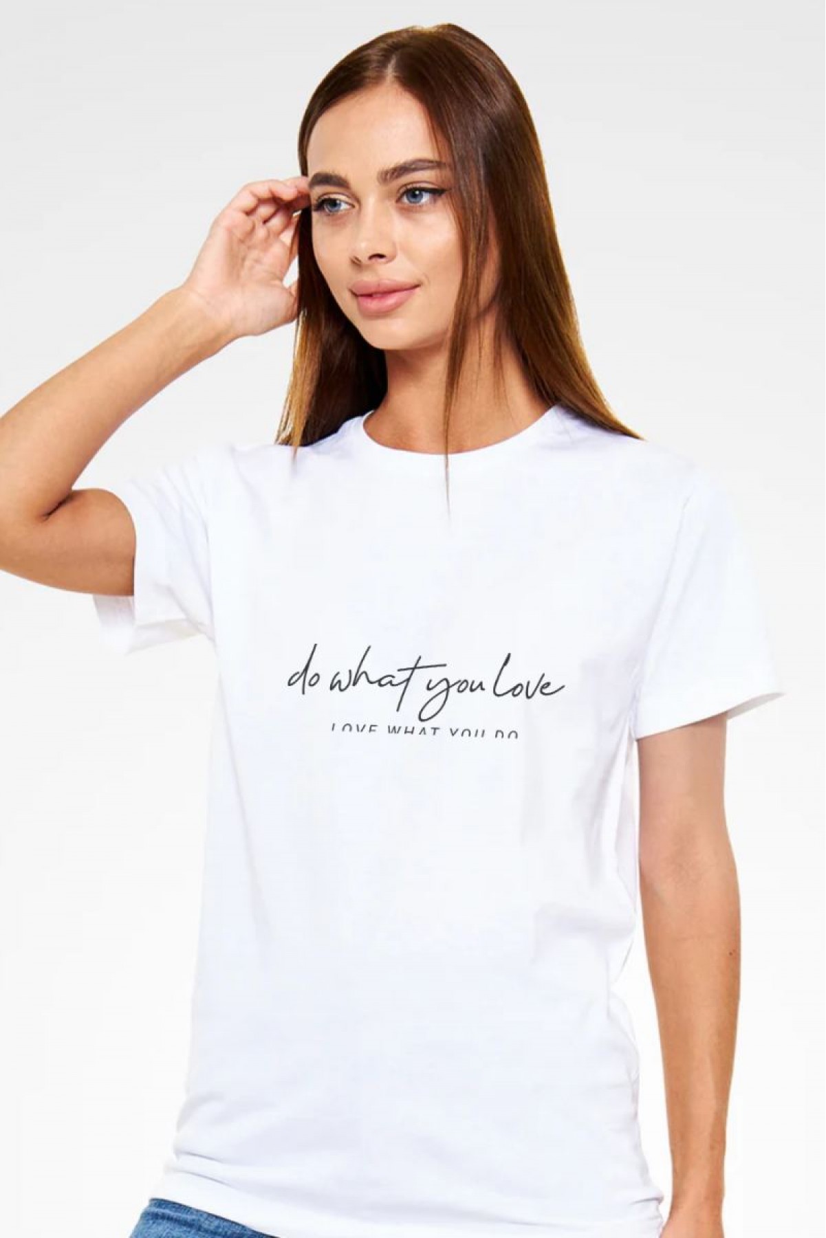 Unisex Oversize 24/1 Penye DTF Baskılı Tişört - DTF222