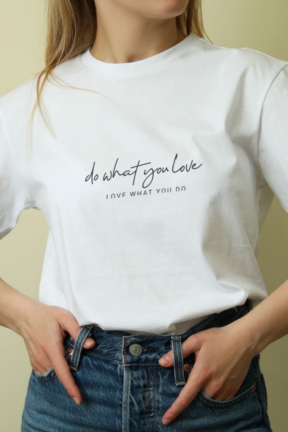 Unisex Oversize 24/1 Penye DTF Baskılı Tişört - DTF222