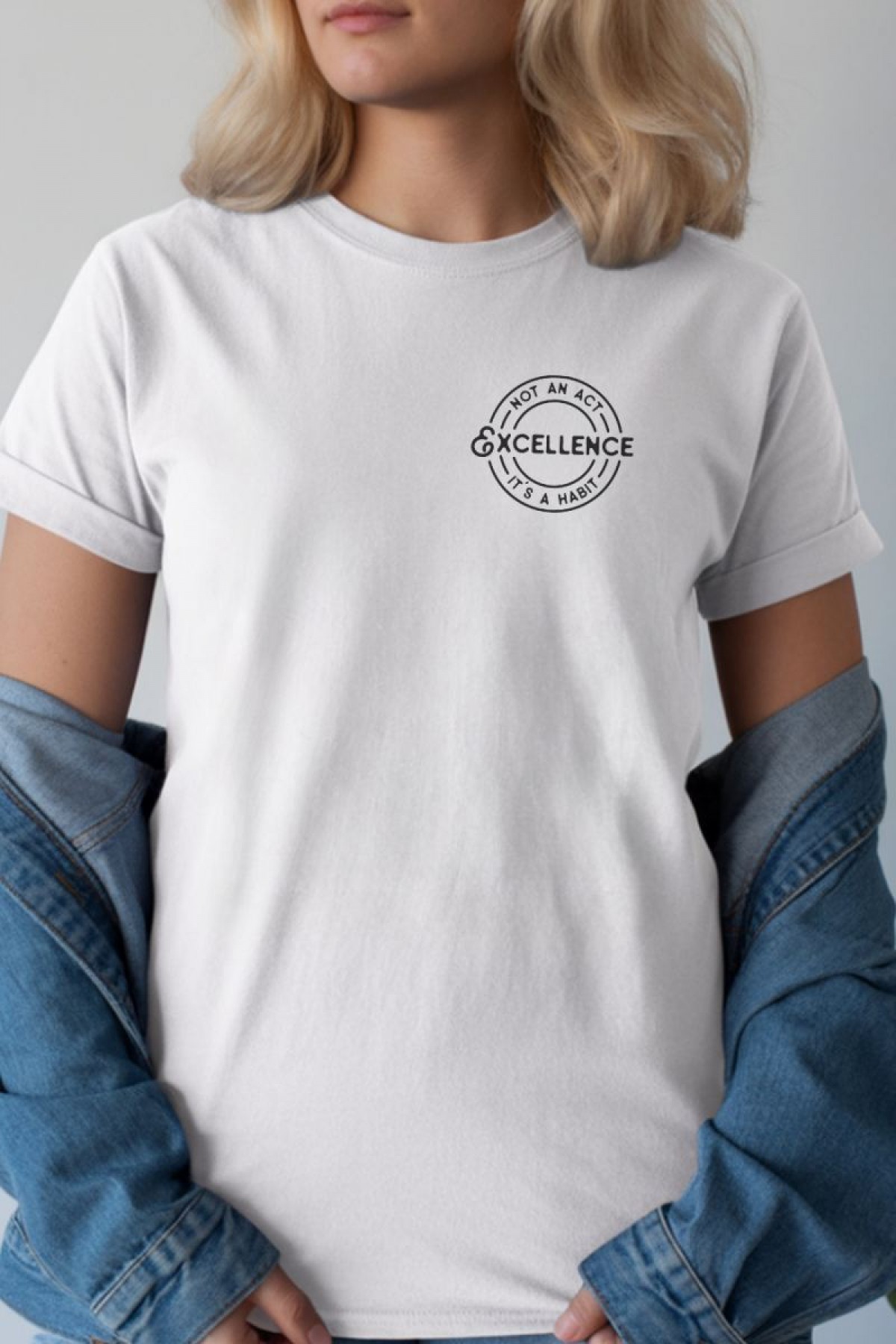 Unisex Oversize 24/1 Penye DTF Baskılı Tişört - DTF235