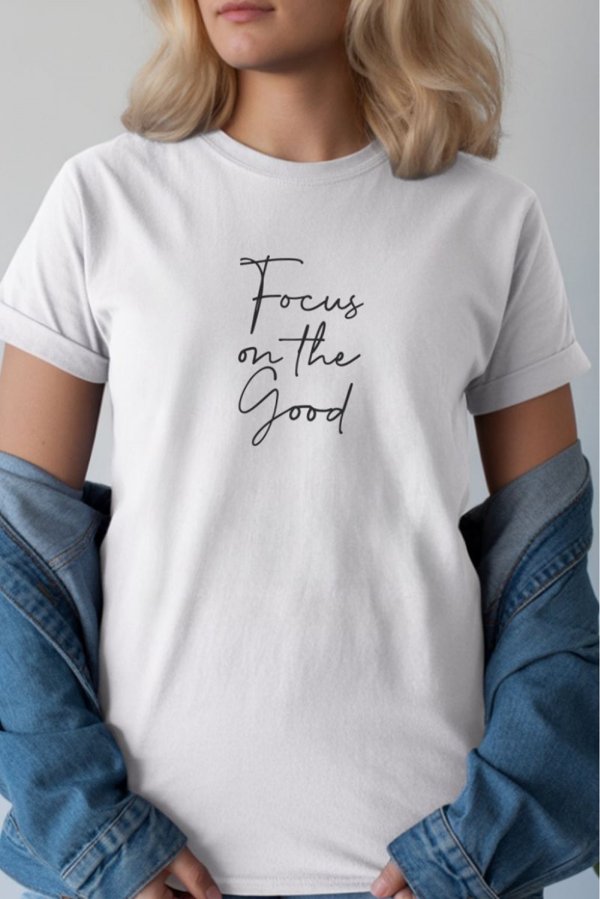 Unisex Oversize 24/1 Penye DTF Baskılı Tişört - DTF236