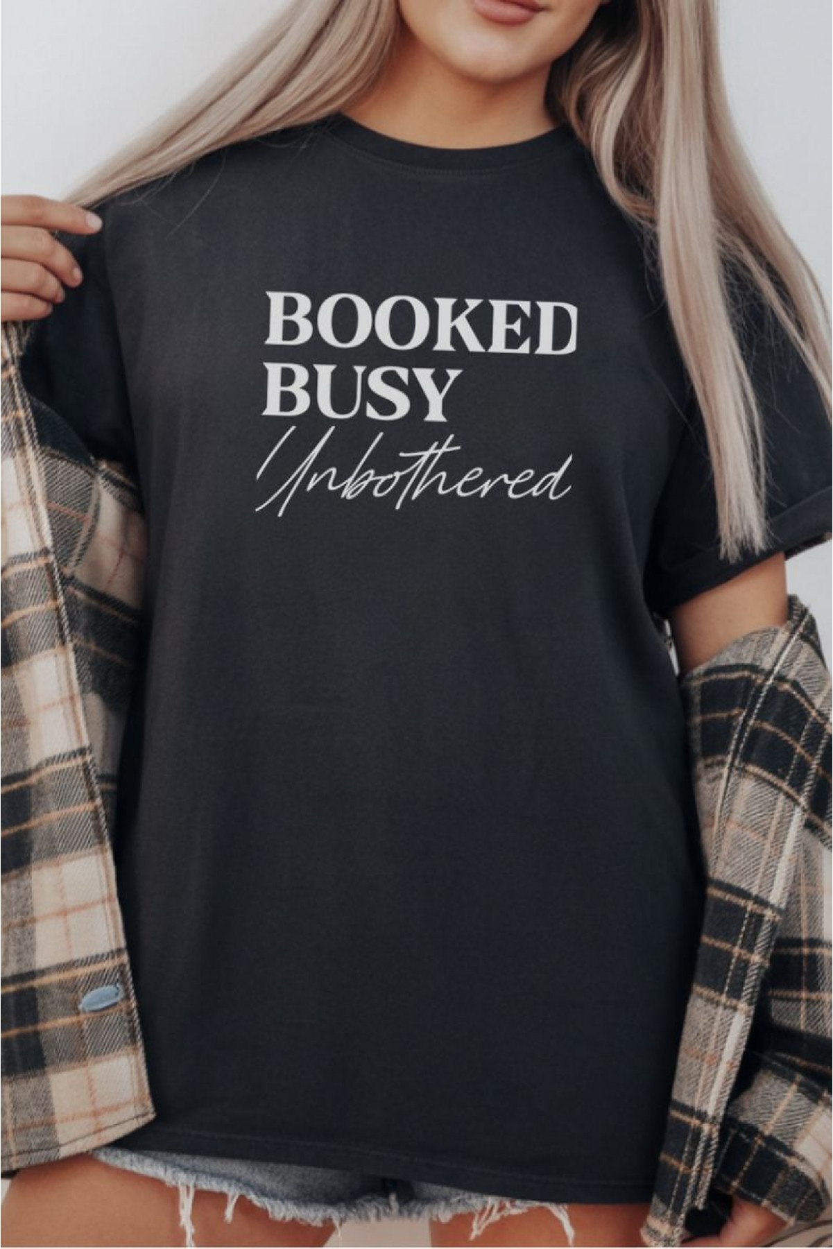 Unisex Oversize 24/1 Penye DTF Baskılı Tişört - DTF281