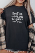 Unisex Oversize 24/1 Penye DTF Baskılı Tişört - DTF291