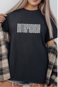 Unisex Oversize 24/1 Penye DTF Baskılı Tişört - DTF297