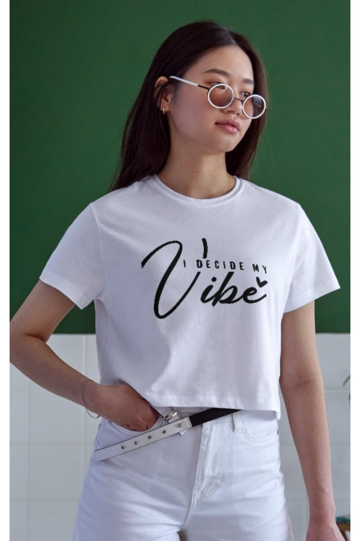 Unisex Oversize 24/1 Penye DTF Baskılı Tişört - DTF65