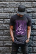 Unisex Oversize 24/1 Penye DTF Baskılı Tişört - DTF69