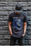Unisex Oversize 24/1 Penye DTF Baskılı Tişört - DTF73
