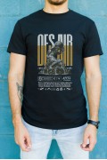 Unisex Oversize 24/1 Penye DTF Baskılı Tişört - DTF74