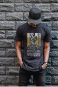 Unisex Oversize 24/1 Penye DTF Baskılı Tişört - DTF74