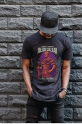 Unisex Oversize 24/1 Penye DTF Baskılı Tişört - DTF80