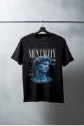 Unisex Oversize 24/1 Penye DTF Baskılı Tişört - DTF95