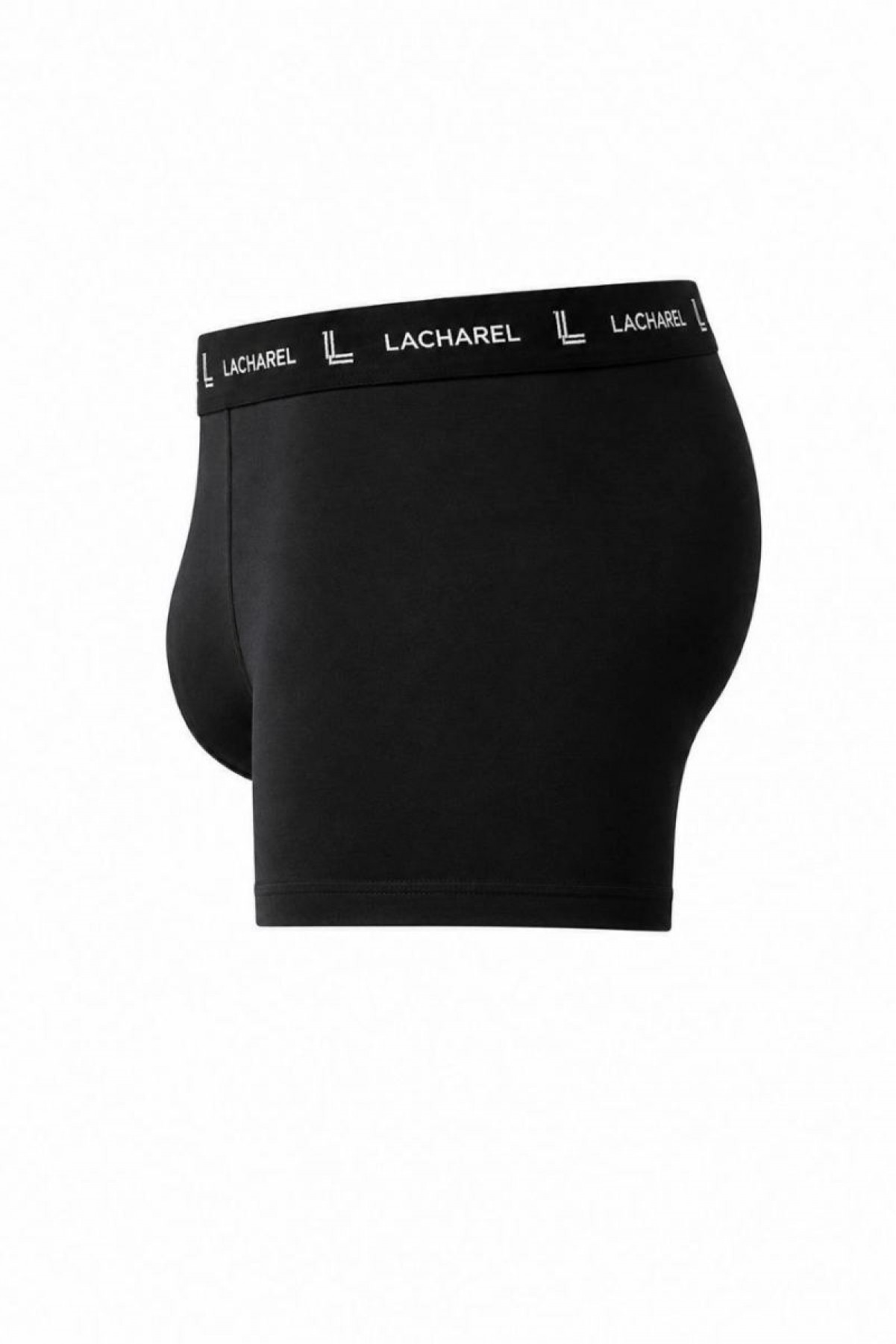 Erkek Likralı Pamuklu Nefes Alan Penye Boxer 2'Li Paket - Siyah & Lacivert