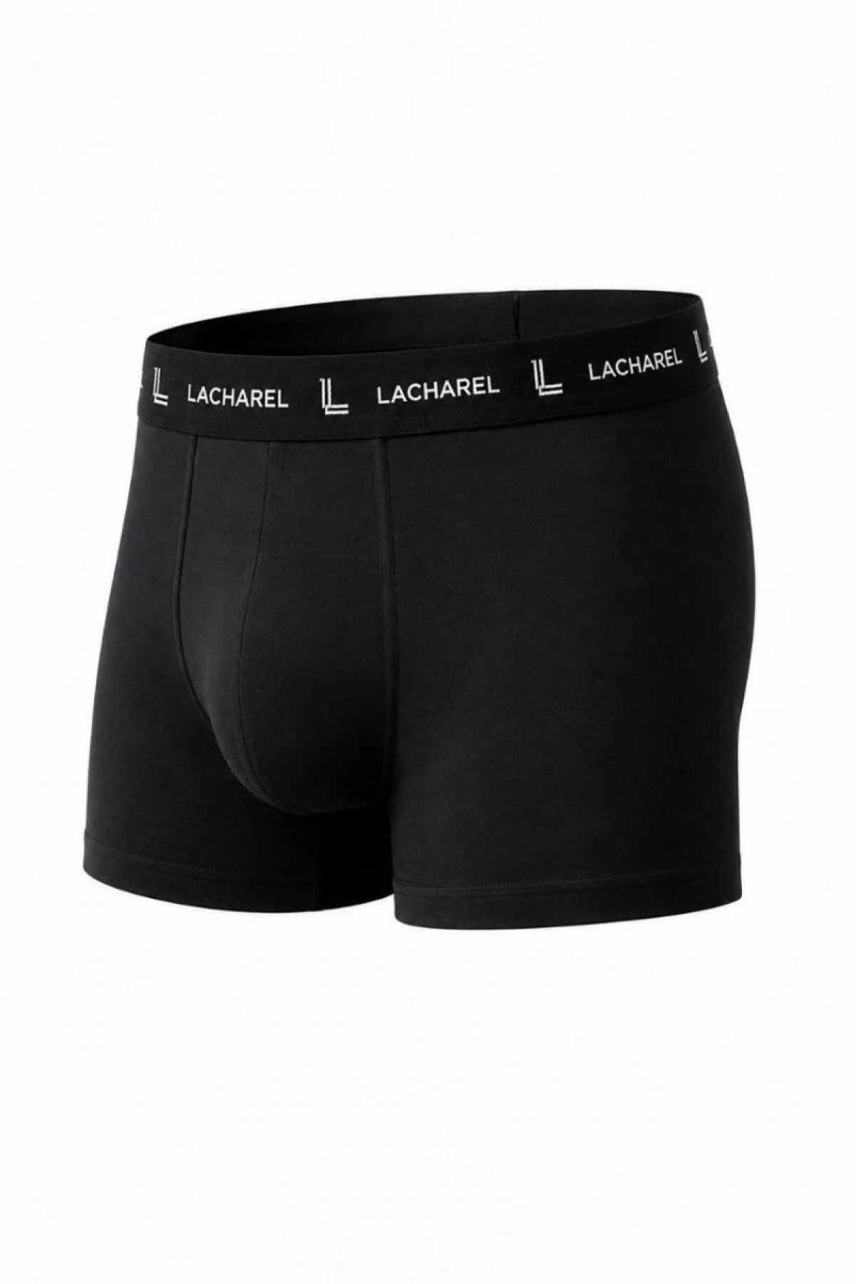 Erkek Likralı Pamuklu Nefes Alan Penye Boxer 2'Li Paket - Siyah & Lacivert
