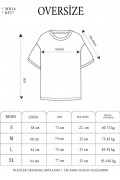 Erkek Düz Yazlık Kısa Kol Tişört Bisiklet Yaka Oversize T-Shirt - Füme