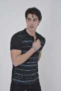 Erkek Pike Polo Yaka tişört Slim Fit Baskılı Kısa kol T-Shirt - Siyah