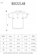 Erkek Pike Polo Yaka tişört Slim Fit Baskılı Kısa kol T-Shirt - Siyah