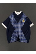 ERKEK Bisiklet Yaka Baskılı Kısa kol Oversize T-Shirt - Siyah