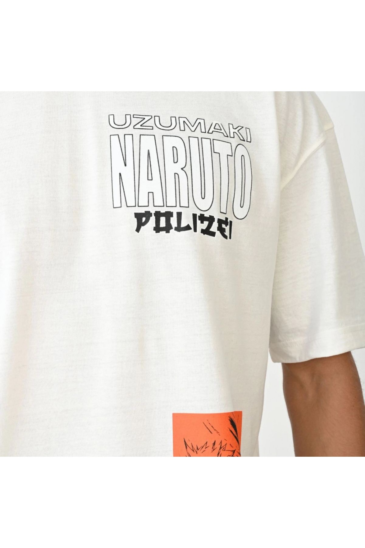 Erkek Kısa Kol Yazlık Tişört Bisiklet Yaka Baskılı Oversize T-Shirt - Beyaz