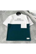 ERKEK Tişört Torba Cepli Parçalı Kısa Kol T-Shirt - Lacivert