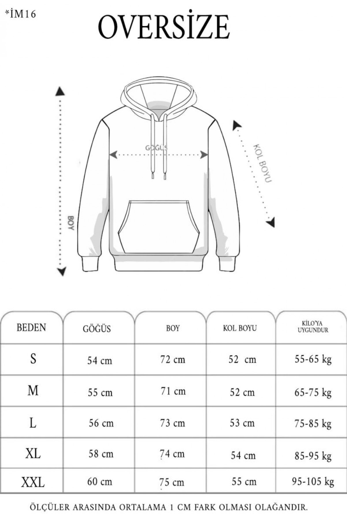 Erkek 3 İplik Pamuklu Kapüşonlu Cepli Düz Oversize Hoodie Sweatshirt - Siyah