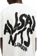 Erkek Tişört Baskılı Oversize kısa kol T-Shirt - Beyaz