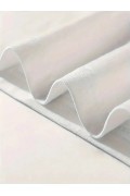 Kadın Gülücük Baskılı Tişört Kısa Kol Bisiklet Yaka Oversize T-Shirt - Beyaz