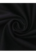 Kadın Kahve Desen Baskılı Tişört Kısa Kol Bisiklet Yaka Oversize T-Shirt - Siyah