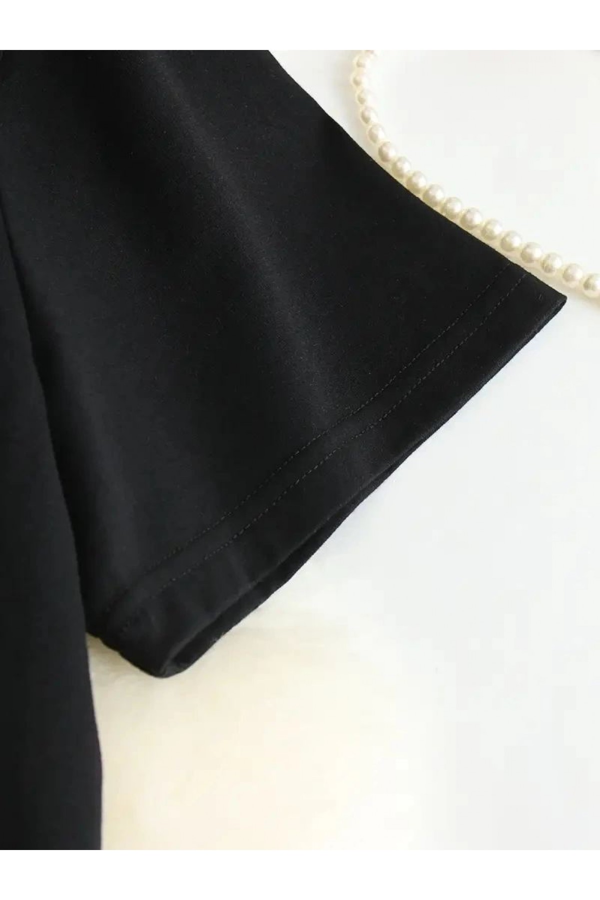 Kadın T-Shirt "I've Got Your Back" Basklı tişört - Siyah